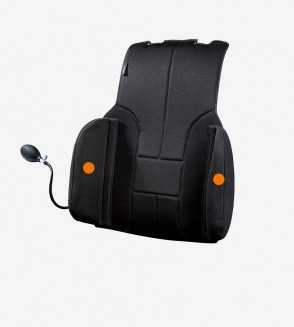 Stabilising side cushions for back cushion