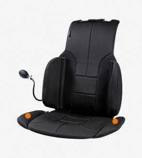 Stabilising side cushions for seat cushion