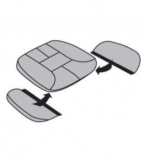 Coussin d’assise pour voiture (inactif)