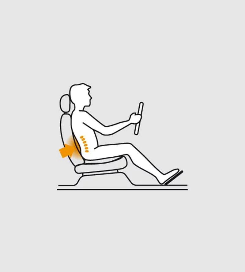 Coussin lombaire pour voiture