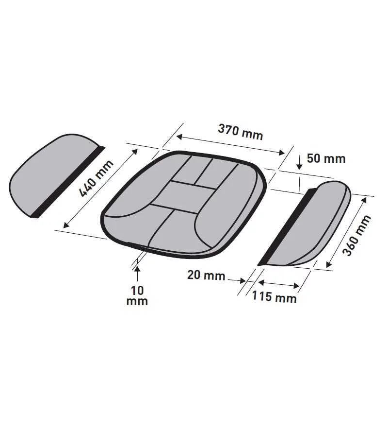 Coussin d’assise pour voiture