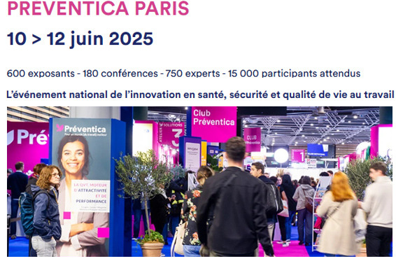 J-8 pour PREVENTICA Paris Porte de Versailles !